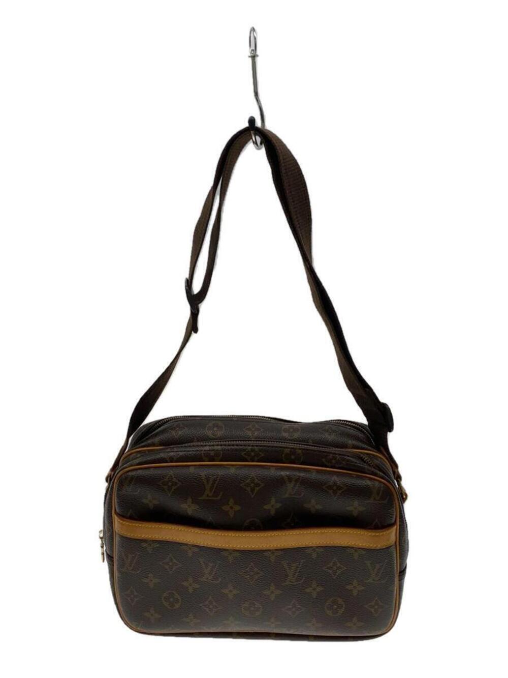LOUIS VUITTON Reporter Monogram Canvas Brown